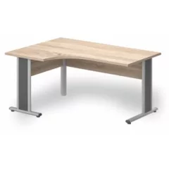 GA-160/120 fémlábas íróasztal balos kivitelben