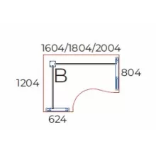 GB-160/120 fémlábas íróasztal balos kivitelben