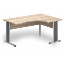 GB-160/120 fémlábas íróasztal jobbos kivitelben