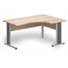 GB-160/120 fémlábas íróasztal jobbos kivitelben