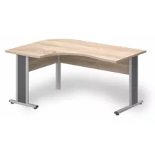 GC-180/120 fémlábas íróasztal balos kivitelben