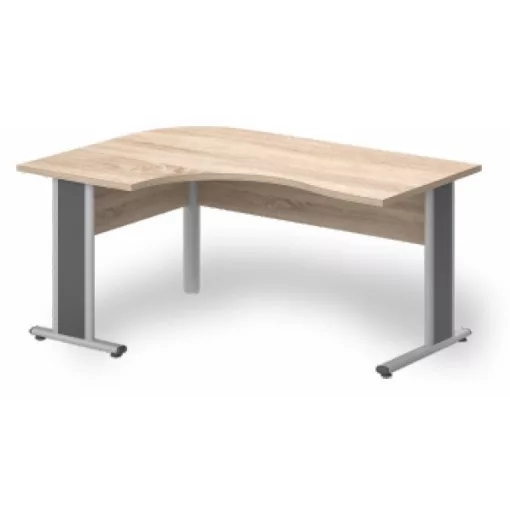 GC-200/120 fémlábas íróasztal balos kivitelben