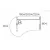 GF-180/120 fémlábas íróasztal balos kivitelben