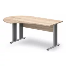 GF-220/120 fémlábas íróasztal balos kivitelben