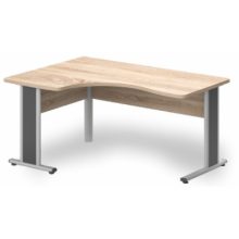 GI-200/120 fémlábas íróasztal balos kivitelben