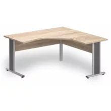 GM-160/160 fémlábas íróasztal jobbos kivitelben