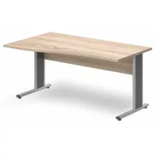 GN-160/100 fémlábas íróasztal balos kivitelben