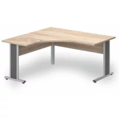 GS-160/160 fémlábas íróasztal balos kivitelben