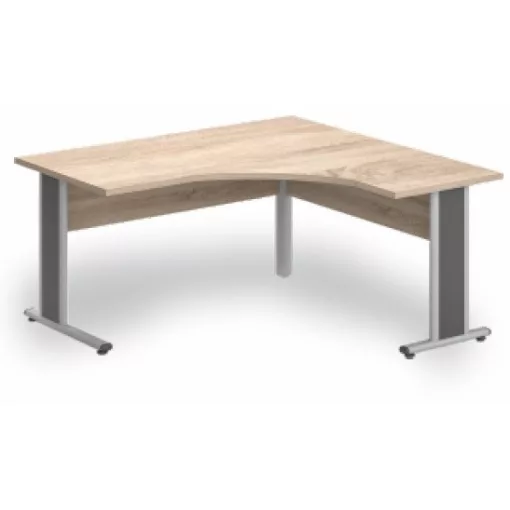 GS-180/160 fémlábas íróasztal jobbos kivitelben