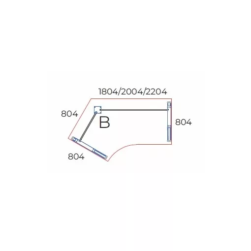 GS-200/110 fémlábas íróasztal balos kivitelben
