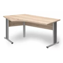 GS-220/110 fémlábas íróasztal balos kivitelben