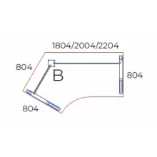 GS-220/110 fémlábas íróasztal balos kivitelben