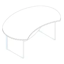 IG 180/100 vezetői íróasztal