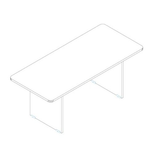 TA 180/80-K tárgyalóasztal