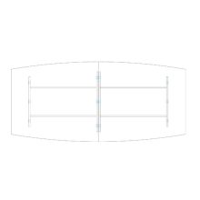 TA 350/160-S tárgyalóasztal