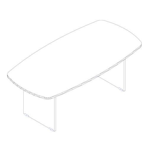 TSZ 200/100 tárgyalóasztal