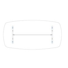 TSZ 200/100 tárgyalóasztal