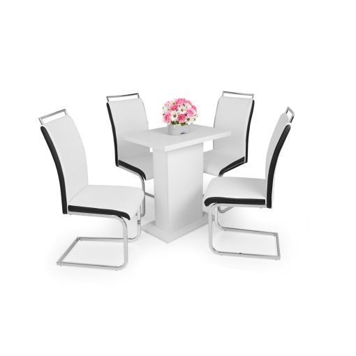 Szava szánkótalpas szék - Fehér