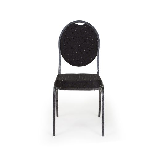 D - Bankett tárgyalószék - fekete színben