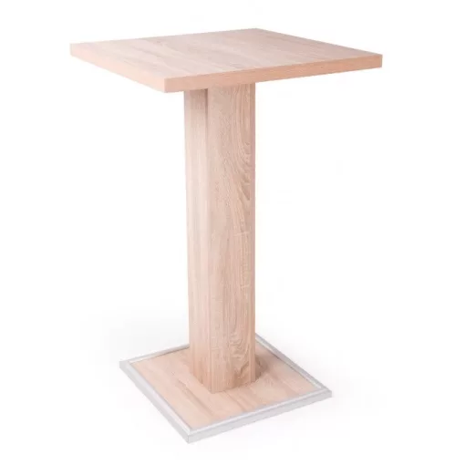 Bar asztal 65x65 cm - sonoma
