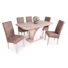 Berta elegant szék - drapp