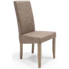 Berta falábú szék műbőr vagy zsákszövet kárpittal