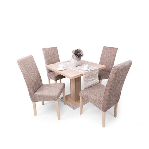 Berta falábú szék műbőr vagy zsákszövet kárpittal