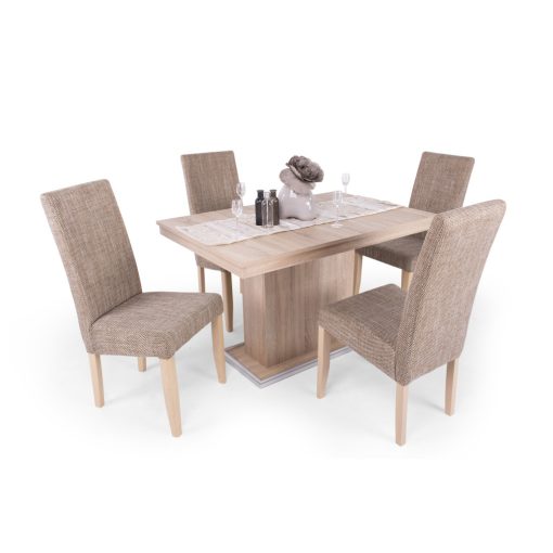 Berta falábú szék műbőr vagy zsákszövet kárpittal