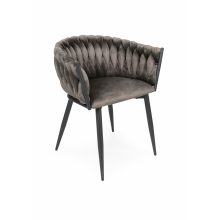 Deluxe modern étkezőszék - barna