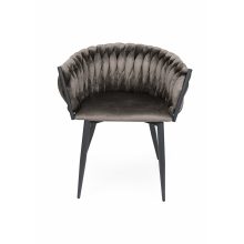 Deluxe modern étkezőszék - barna