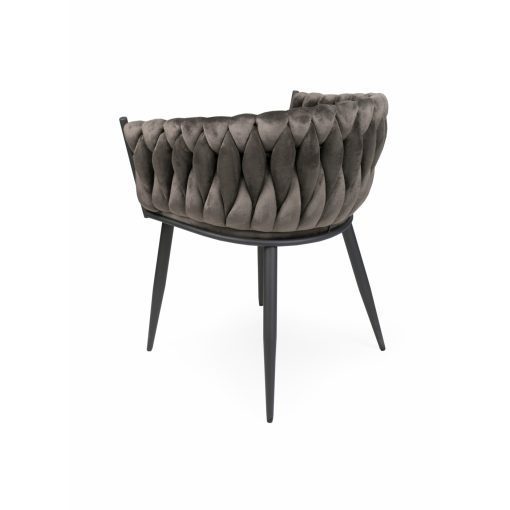 Deluxe modern étkezőszék - barna