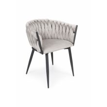 Deluxe modern étkezőszék - bézs