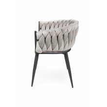 Deluxe modern étkezőszék - bézs