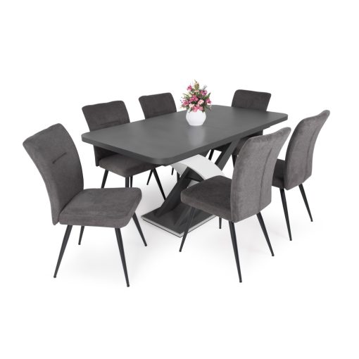 Elena szék - sötétszürke