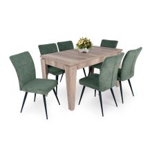 Elena szék - sötétzöld