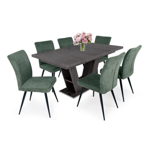 Elena szék - sötétzöld