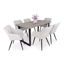 Fiesta étkezőszék - szürke