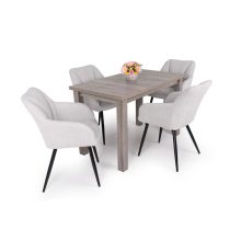 Fiesta étkezőszék - szürke