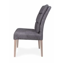 Inez duplaszivacsos étkezőszék - sötétszürke