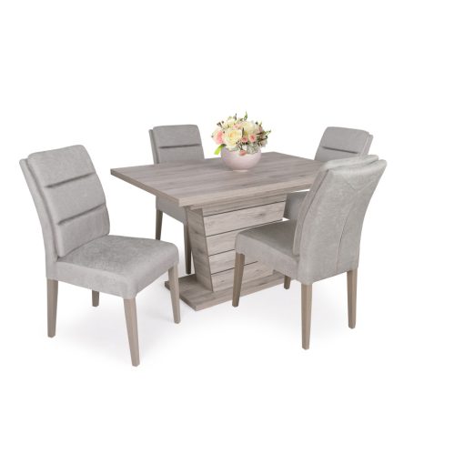 Inez duplaszivacsos étkezőszék - világosbarna