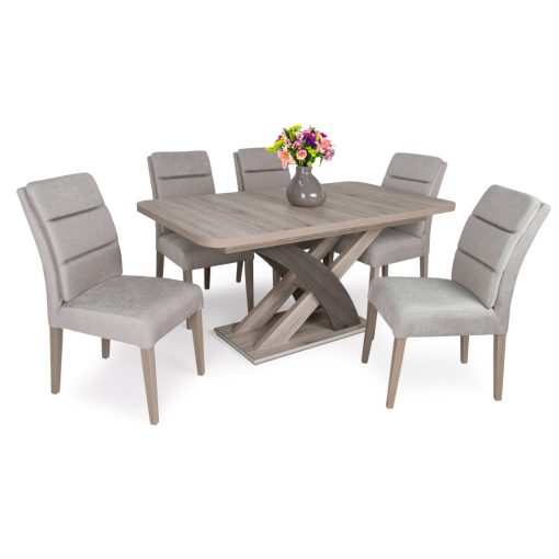 Inez duplaszivacsos étkezőszék - világosbarna