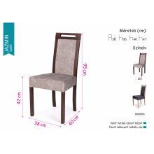 Jázmin favázas étkezőszék - Sonoma