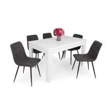 Kamil szék fekete színben