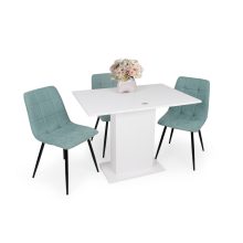 Kamil szék - pasztellkék