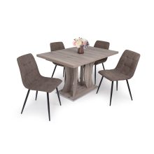 Kamil szék - sötétbarna