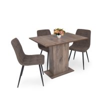 Kamil szék - sötétbarna