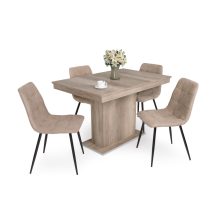 Kamil szék - világosbarna