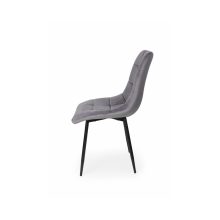 Kitty beltéri fémvázas étkezőszék szürke színben