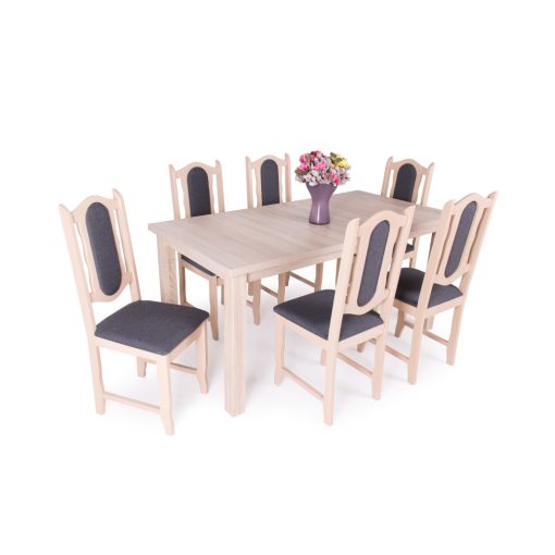 Lina favázas szék szövet kárpittal