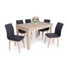 Lotti szék - Sötétszürke/Sonoma